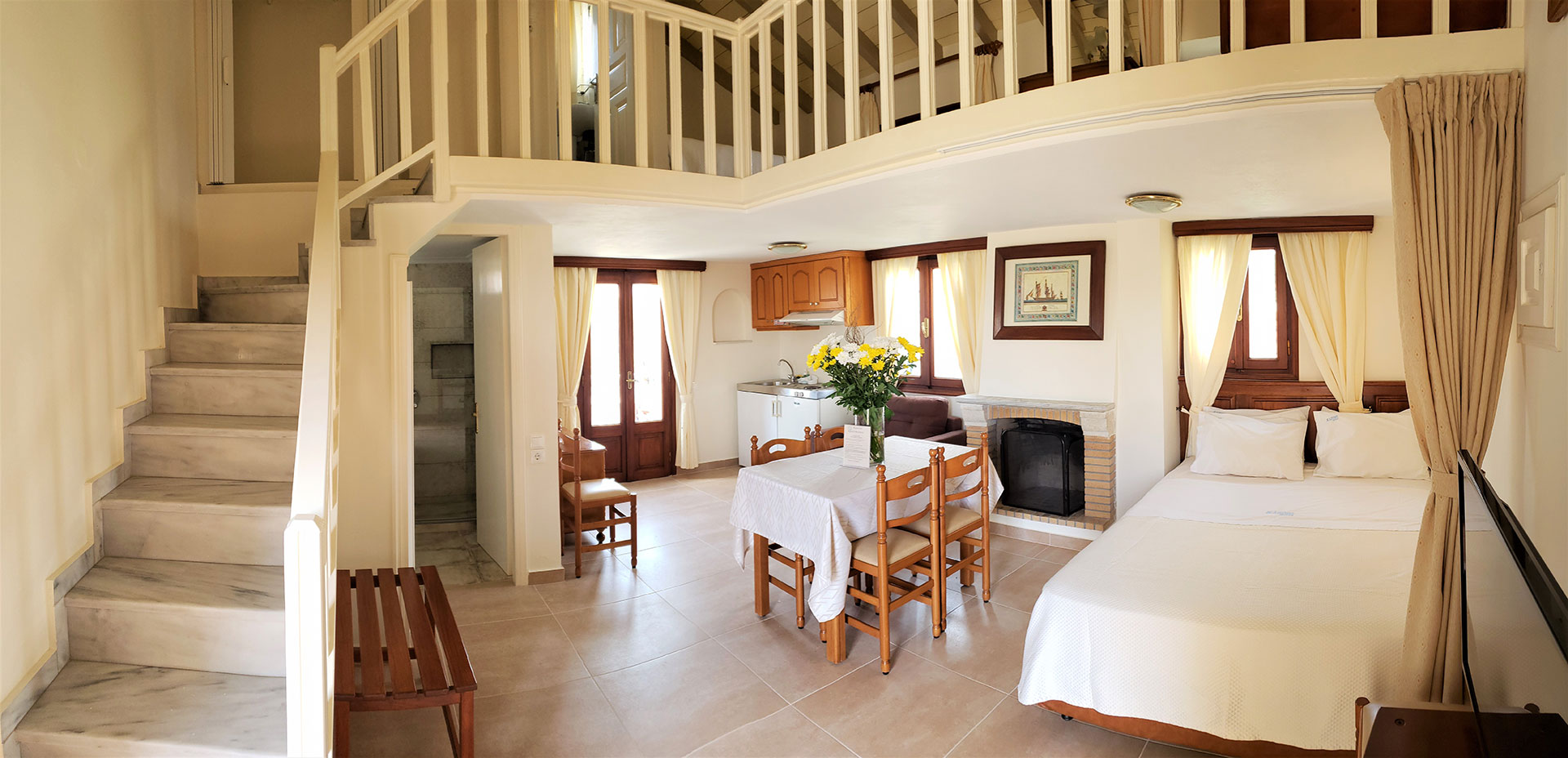 Kastro Hotel Spetses Townhouses for 5 persons